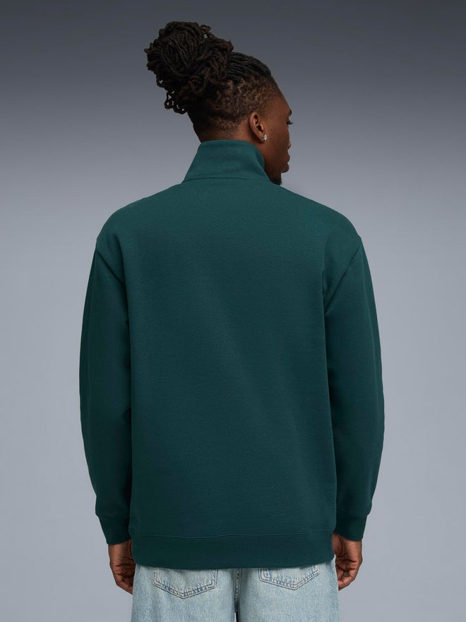 PUMA Men Class Half Zip Fleece Sweater - Image 4